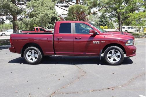 Red 2016 RAM 1500 Sport