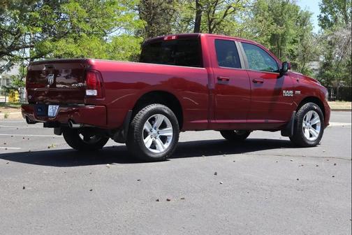 Red 2016 RAM 1500 Sport