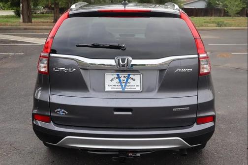 Gray 2015 Honda CR-V Touring