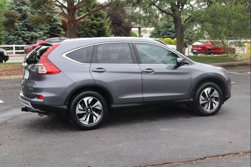 Gray 2015 Honda CR-V Touring