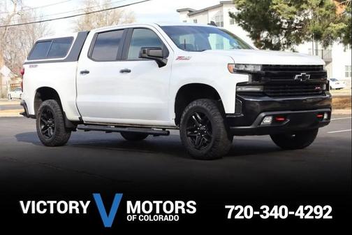 White 2022 Chevrolet Silverado 1500 Limited LT Trail Boss