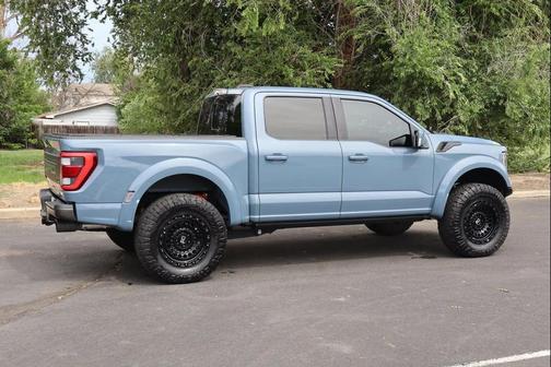 Azure Gray Metallic Tri-Coat 2023 Ford F-150 Raptor