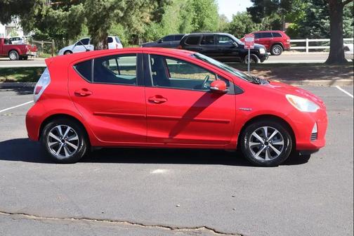 Absolutely Red 2012 Toyota Prius c One