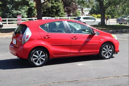Absolutely Red 2012 Toyota Prius c One