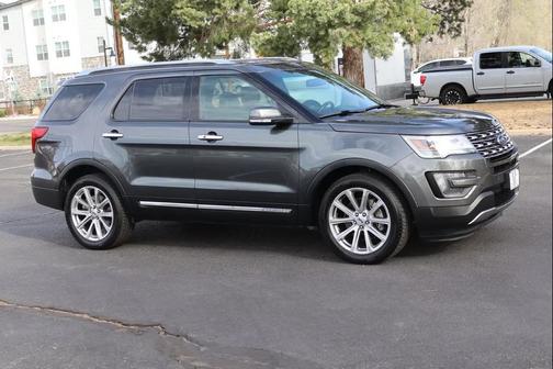 Gray 2016 Ford Explorer Limited