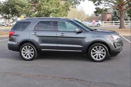 Gray 2016 Ford Explorer Limited