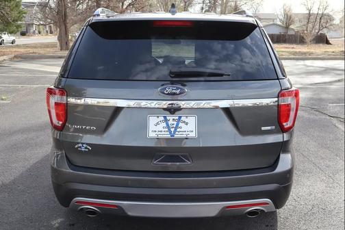 Gray 2016 Ford Explorer Limited