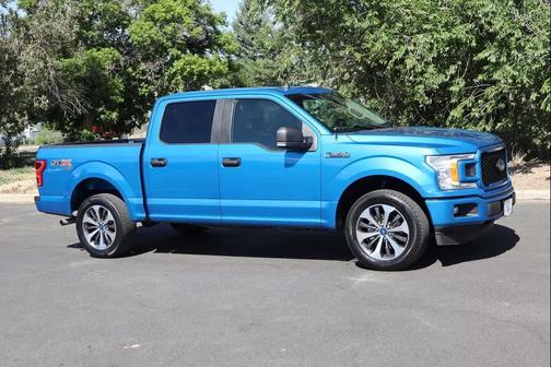 Blue 2020 Ford F-150 XL