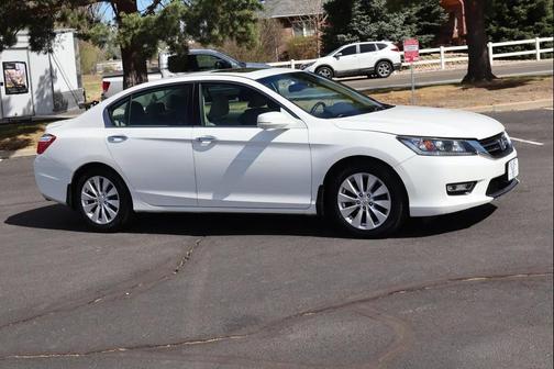 White Orchid Pearl 2013 Honda Accord EX-L