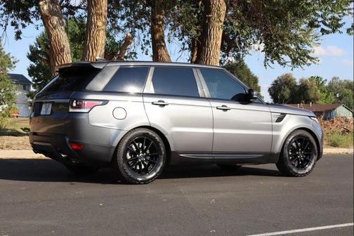 Gray 2017 Land Rover Range Rover Sport 3.0L Turbocharged Diesel SE Td6