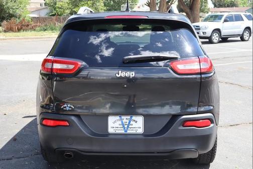 Billet Silver Metallic Clearcoat 2015 Jeep Cherokee Latitude