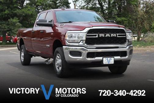 Red 2020 RAM 2500 Tradesman Crew Cab 4x4 8' Box