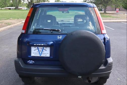 Submarine Blue Pearl 1998 Honda CR-V EX