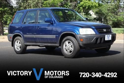 Submarine Blue Pearl 1998 Honda CR-V EX