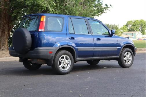 Submarine Blue Pearl 1998 Honda CR-V EX