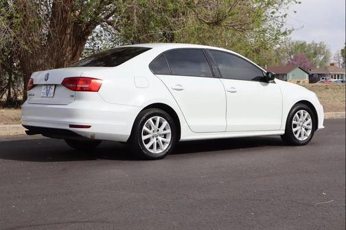 Pure White 2015 Volkswagen Jetta 1.8T SE