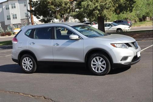 Brilliant Silver 2015 Nissan Rogue S