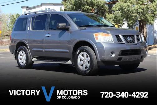 Gun Metallic 2015 Nissan Armada SV