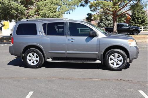 Gun Metallic 2015 Nissan Armada SV