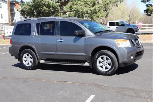 Gun Metallic 2015 Nissan Armada SV