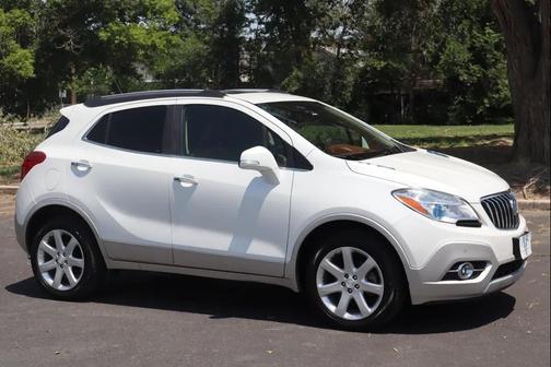 White Pearl Tricoat 2015 Buick Encore Premium