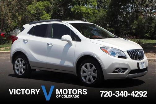 White Pearl Tricoat 2015 Buick Encore Premium