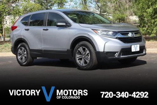 Lunar Silver Metallic 2018 Honda CR-V LX