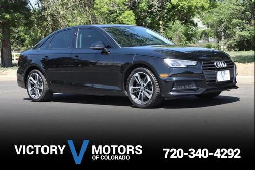 Brilliant Black 2019 Audi A4 40 Premium