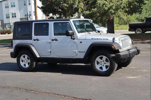 Silver 2007 Jeep Wrangler Unlimited Rubicon