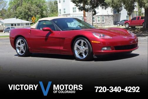 Red 2006 Chevrolet Corvette Base