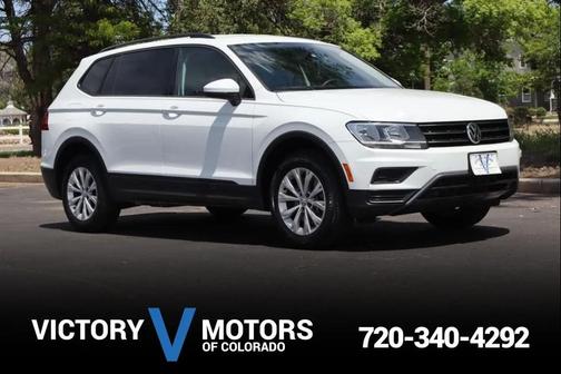 White 2019 Volkswagen Tiguan 2.0T S 4MOTION