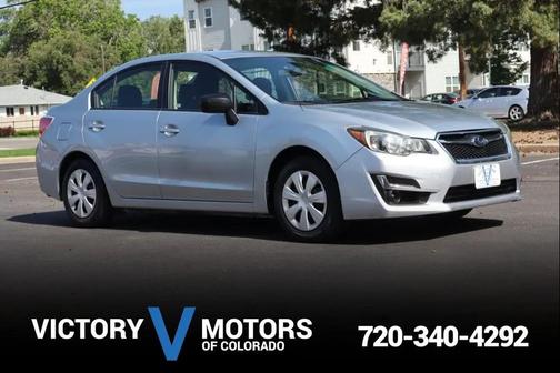 Ice Silver Metallic 2016 Subaru Impreza 2.0i