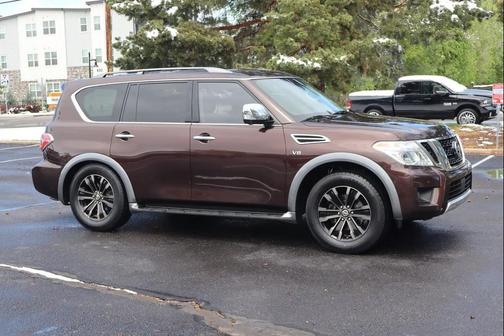 Mocha Almond 2018 Nissan Armada Platinum