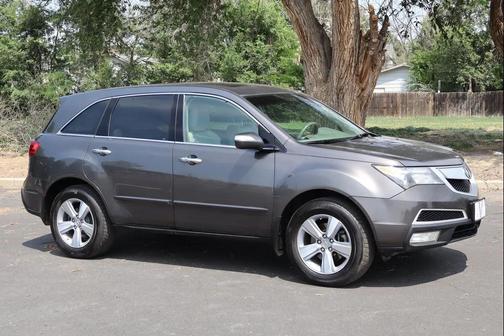 Gray 2012 Acura MDX 3.7L