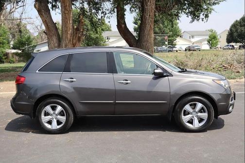 Gray 2012 Acura MDX 3.7L