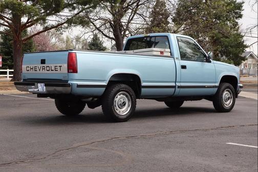 Blue 1989 Chevrolet Pickup Truck Base