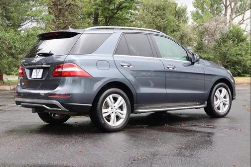 Lunar Blue Metallic 2013 Mercedes-Benz M-Class 4MATIC