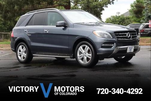 Lunar Blue Metallic 2013 Mercedes-Benz M-Class 4MATIC
