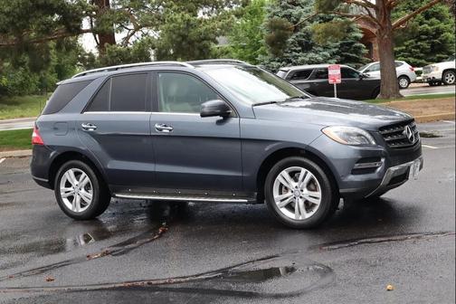 Lunar Blue Metallic 2013 Mercedes-Benz M-Class 4MATIC