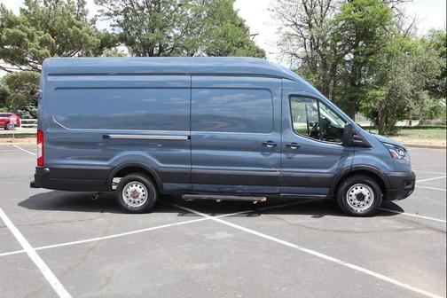 Blue Jeans Metallic 2022 Ford Transit-250 Base