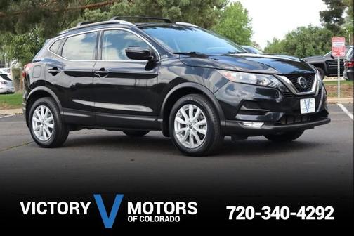 Magnetic Black Pearl 2020 Nissan Rogue Sport SV