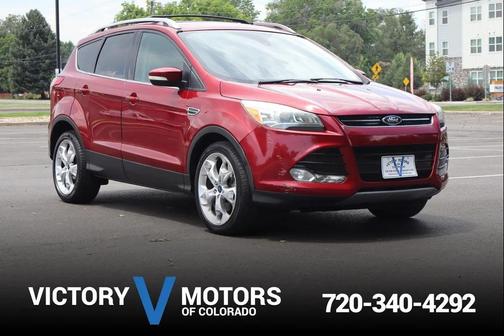 Ruby Red Metallic Tinted Clearcoat 2015 Ford Escape Titanium
