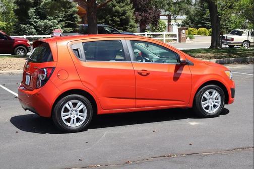 Inferno Orange Metallic 2012 Chevrolet Sonic 2LT
