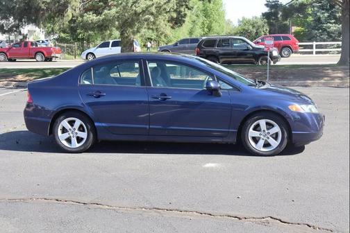 Blue 2007 Honda Civic EX