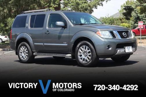 Silver Lightning Metallic 2008 Nissan Pathfinder LE