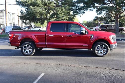 Rapid Red Metallic Tinted Clearcoat 2023 Ford F-150 Lariat