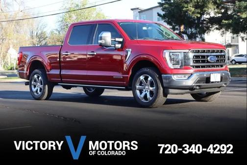 Rapid Red Metallic Tinted Clearcoat 2023 Ford F-150 Lariat