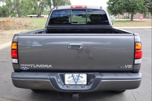 Red 2003 Toyota Tundra Limited