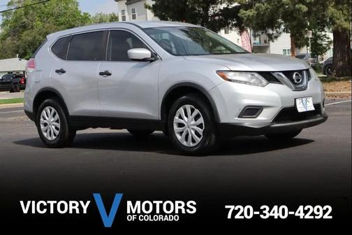 Brilliant Silver 2016 Nissan Rogue S