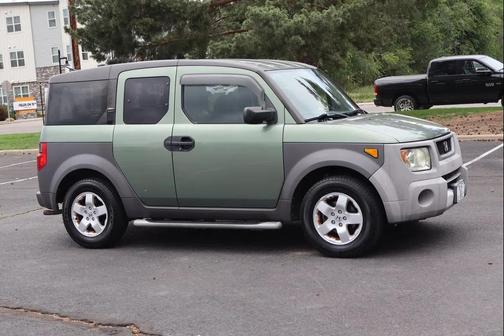 Galapagos Green Metallic 2003 Honda Element EX